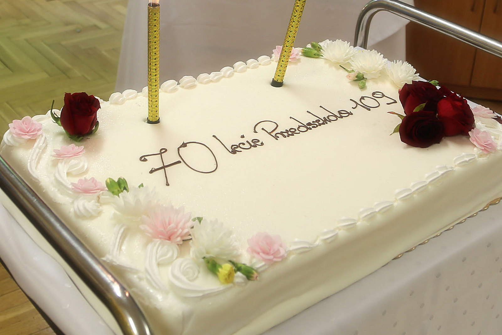 Jubileusz 70-lecia Przedszkola nr 109 - tort
