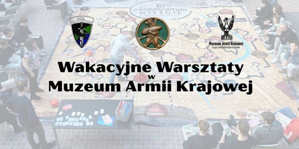 Baner: Wakacyjne warsztaty dla dzieci i młodzieży
