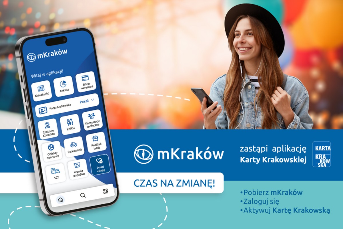 Baner: Aplikacja Karty Krakowskiej zostanie wygaszona