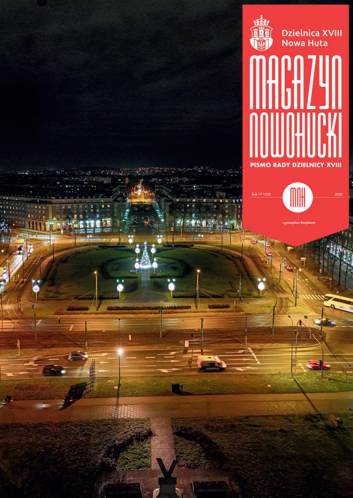 Okładka magazynu nowohuckiego